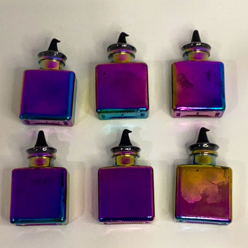 🌺 Set of 6 Witches Brew Potions Bottles - Picture 5 of 9